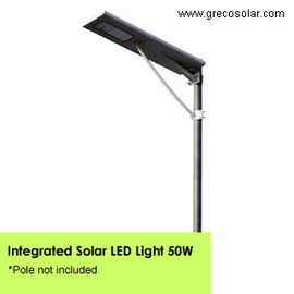Iluminazioni pubbliche alimentate solari 50 watt | Serie integrata