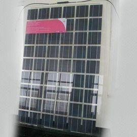 BIPV poli/pannello solare di vetro del doppio con potere 210W e un'efficienza di 14,38% cellule
