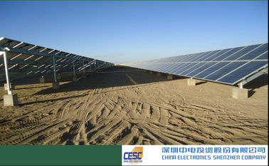 Generatore ibrido del sistema di energia solare di stoccaggio 30KW di alta efficienza per la fabbrica facendo uso di