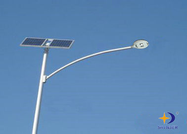 100 iluminazioni pubbliche solari di watt LED con il grado degli angoli d'apertura 0 - 90/Palo bianco