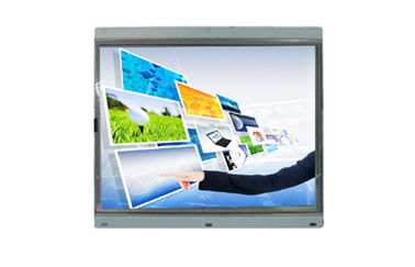 Monitor LCD industriale a 15 pollici del touch screen di XGA, esposizione del CCTV 1024x768