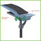 lampade solari del giardino delle iluminazioni pubbliche del pannello solare di 3M Palo 5W con il paralume del vetro temperato