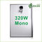 Rendimento elevato, pannelli solari monocristallini 320W con efficienza fino ad un massimo di 16,49%