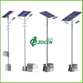 lampade solari del giardino delle iluminazioni pubbliche del pannello solare di 3M Palo 5W con il paralume del vetro temperato