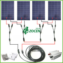 Stia i sistemi al suolo soli 110V - 240V del montaggio di pannello solare del portatile 400W