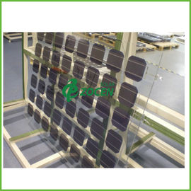 L'alta efficienza ha laminato i pannelli solari monocristallini taglienti 155W 36v del tetto