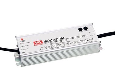 IP67 alimentazione elettrica dei driver LED di illuminazione di alto potere LED HLG-120H-36A
