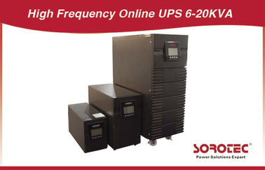 0,7 1Ph in / out 110V UPS 10KVA di interfaccia RS232 / 8000W con bypassare riparazione passare