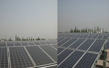 Sistema ibrido di energia solare della prova dell'acqua, irregolare sul sistema del pannello solare di griglia
