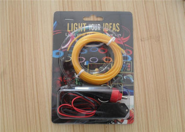cavo elettroluminescente di EL 5mm/di 4mm LED con l'invertitore di CC 12V per la porta e la parete