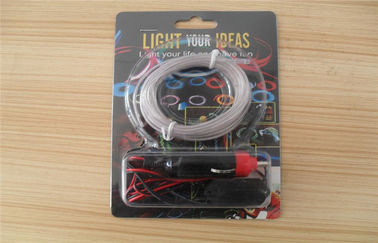 cavo elettroluminescente di EL 5mm/di 4mm LED con l'invertitore di CC 12V per la porta e la parete