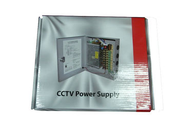 Manica della scatola 9 dell'alimentazione elettrica del CCTV di 12V 5Amps, alimentazione elettrica della macchina fotografica del CCTV