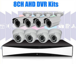 le macchine fotografiche piene di 1 CCTV di Megapixel dei corredi 1280 x 720 del CCTV DVR di 8Channel HD