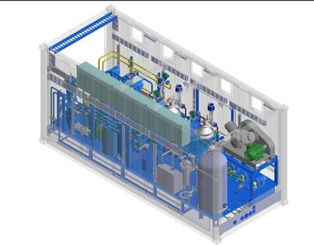Centrale elettrica di Genset, centrale elettrica messa in recipienti 20MW 400V/11KV/23KV