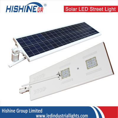 Iluminazioni pubbliche solari bianche del LED illuminazione di via alimentata solare da 40 watt un angolo d'apertura da 120 gradi